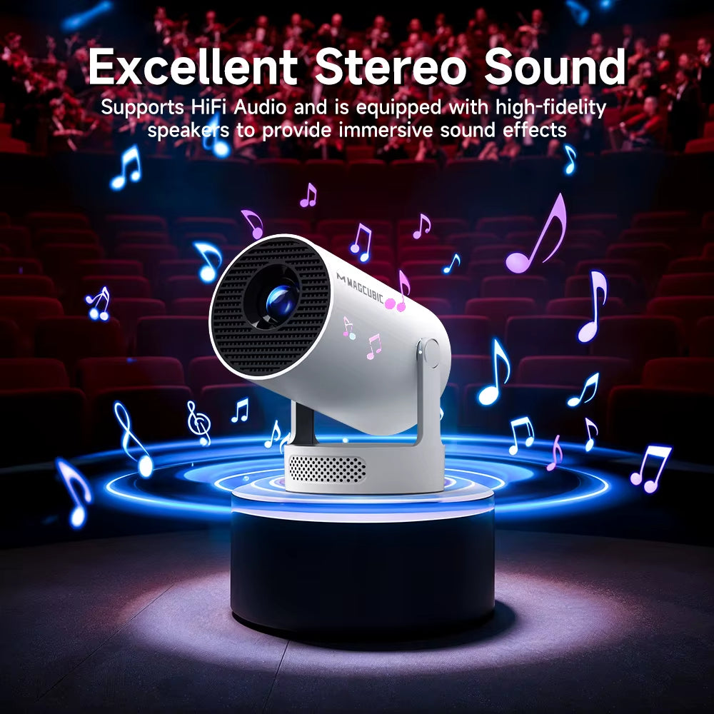 HY300 Pro+ Smart Projector