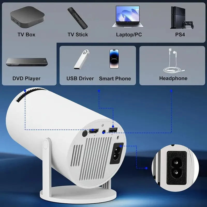 HY300 Pro Smart Projector